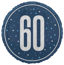 Standard Number 60 Glitz Blue